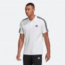 Adidas Essentials Pique Small Logo 3-Stripes Polo Shirt - GK9138