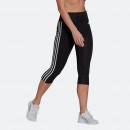 Adidas Designed To Move High-Rise 3-Stripes 3/4 Sport Tights - G