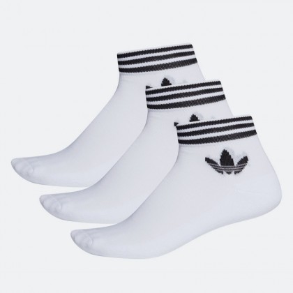 Adidas Trefoil Ankle Socks 3 Pairs - EE1152