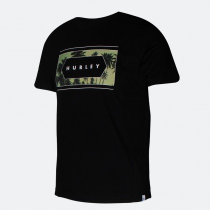 HURLEY WHITE PALM SS TEE - T01467-001