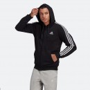 Adidas Essentials Fleece 3-Stripes Full-Zip Hoodie - GK9051