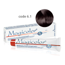Kleral Magicolor Κρέμα Βαφής Μαλλιών 6.1 Ξανθό Σκούρο Σαντρέ 100