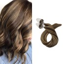 Micro Loop Hair Extensions Φυσική Τρίχα Remy Balayage #P4/27