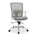 
        Καρέκλα γραφείου Kadi pakoworld με ύφασμα mesh λευκό
  