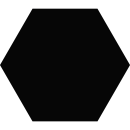 
        Element Negro 23x27 - Εξάγωνο πλακάκι μπάνιου & δαπ
