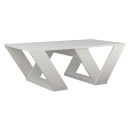 
        Τραπέζι σαλονιού PIPRA pakoworld σε χρώμα λευκό 110x60x