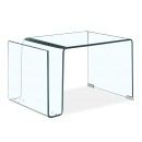 
        Βοηθητικό τραπέζι σαλονιού Dario pakoworld γυαλί 10mm 6