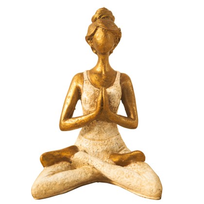 
        Επιτραπέζιο Διακοσμητικό Αγαλματίδιο   Yoga Body   Χρυσ