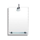 
        1391 - Καθρέπτης μπάνιου με εταζέρα 50x70 cm
        