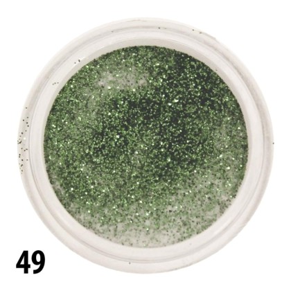 Ακρυλική σκόνη με γκλίτερ 5gr γιά νύχια - 5 grams acrylic powder