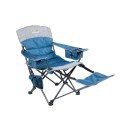 Καρέκλα Σπαστή Με Υποπόδιο Oztrail Μπλε Monarch Footrest D OZTRA
