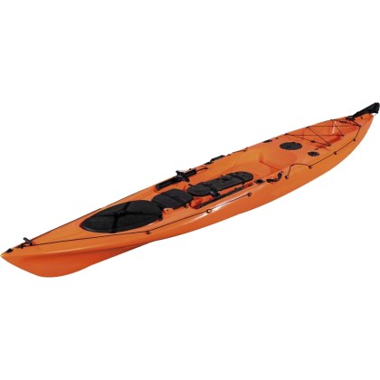 Kayak Με Πηδάλιο Escape Dace Pro Angler 14ft 1 Ατόμου - orange E