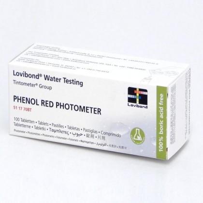 Ταμπλέτες Μέτρησης Ph Phenol Red Photometer LOVIBOND