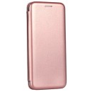 Μαγνητική θήκη flip Curved Ροζ-Χρυσή (Samsung Galaxy J2 2018) + 