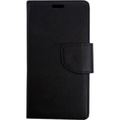 Θήκη Book με Δυνατότητα Stand και Υποδοχή Καρτών Μαύρο (LG K10 2
