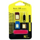 SET Noosy Nano SIM Adapter + SIM Removing + ΔΩΡΟ TOUCHPEN OEM