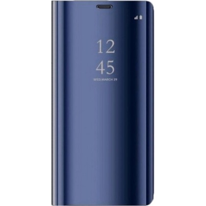 Clear View Μπλε (Samsung Galaxy J4)  + ΔΩΡΟ TOUCHPEN OEM