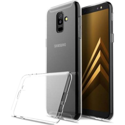 Διάφανη σιλικόνη, Back Cover Clear (Samsung Galaxy A6 Plus 2018)
