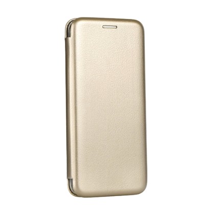 Μαγνητική θήκη flip Curved Χρυσή (Samsung Galaxy A8 2018) + ΔΩΡΟ