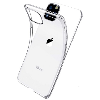 Διάφανη σιλικόνη, Back Cover Clear (iPhone 11 Pro Max) + ΔΩΡΟ TO