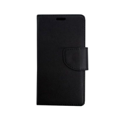 Θήκη Book με Δυνατότητα Stand και Υποδοχή Καρτών Μαύρο (Samsung 
