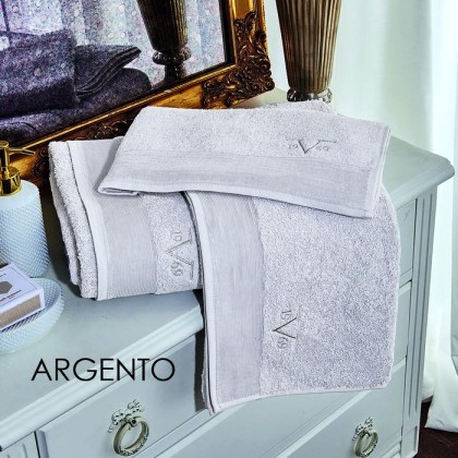 Πετσέτα Προσώπου Elegante Bagno Argento Versace 19.69 (50x100) 1