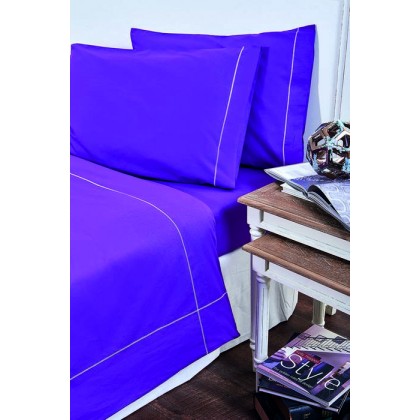 Παπλωματοθήκη Υπέρδιπλη Arcobaleno Bello Purple V19.69 (230x250)