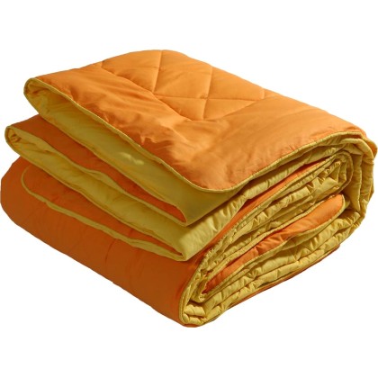 Κουβερλί Υπέρδιπλο Bicolour Percale Solid Orange-Yellow Carven P
