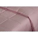 Κουβερλί Υπέρδιπλο Dobby Stripe ΚΒ13/Θ Pink Cotton Satin 300TC W