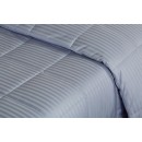 Κουβερλί Μονό Dobby Stripe ΚΒ13 /Ι Blue Light Cotton Satin 300TC