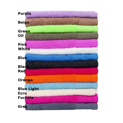 Πετσέτες Σετ Bath Towels Pennie Solid Cotton Dimcol 3Τεμ - ORANG