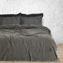 Κουβέρτα Καλοκαιρινή Υπέρδιπλη Premium Blanket 2419 Με Κέντημα S