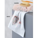 Πετσέτες Σετ Towels Transfly Με Κέντημα Cotton Palamaiki 3Τεμ - 