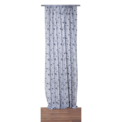 Κουρτίνα Παιδική Με Τρέσα Curtains Έντι Loneta Viopros (140x270)