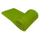 Κουβέρτα Fleece Διπλή Solid Light Green ΚΟΜΒΟΣ (200x220) 1Τεμ