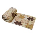 Κουβέρτα Fleece Μονή 3D Puzzles ΚΟΜΒΟΣ (150x210) 1Τεμ
