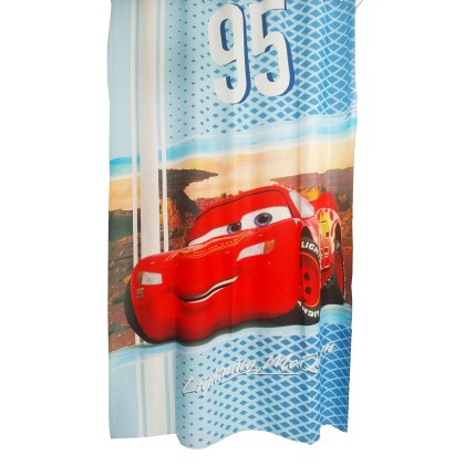 Κουρτίνα Παιδική Με Τρέσα Disney Cars 973 Digital Print Cotton D