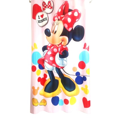 Κουρτίνα Παιδική Με Τρέσα Disney Minnie 953 Digital Print Cotton