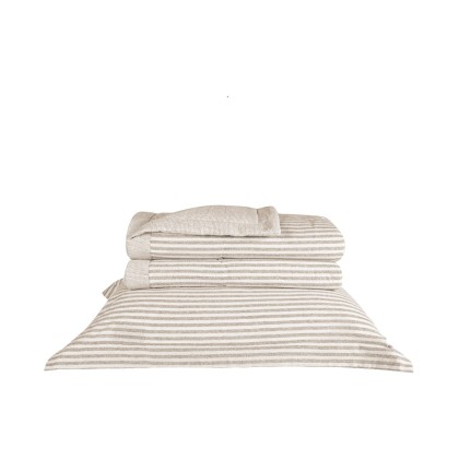Κουβερλί Υπέρδιπλο Stylish Delia 12 Linen-Cotton Kentia (220x240