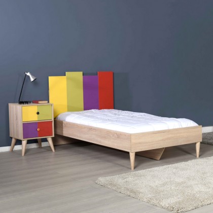 Κρεβάτι Παιδικό Rainbow FD-KRY920-SX Για Στρώμα Fidelio Home (10