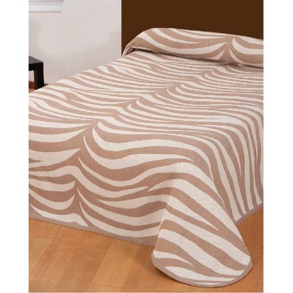 Κουβέρτα Καλοκαιρινή Μονή Blankets Pandora Beige Viopros (160x26