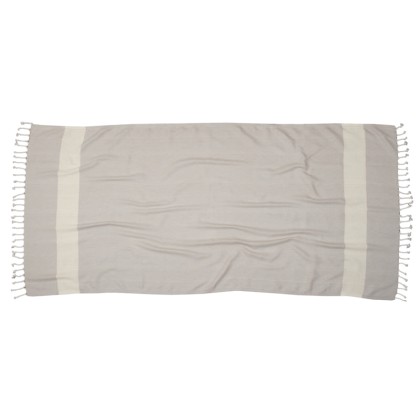 Πετσέτα Παρεό Beach Towels Summer Grey Cotton Viopros (100x180) 
