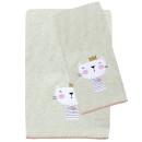 Πετσέτες Βρεφικές Με Κέντημα Σετ Smile Line Embroidery 6599 Cott