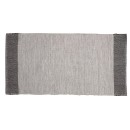 Χαλάκι Διάδρομος Bono Grey Cotton Viopros (65x135) 1Τεμ