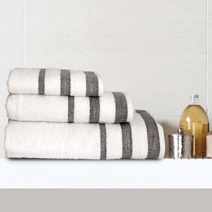 Πετσέτα Χεριών Dream Bath Genious White Cotton Sb Concept (30x50