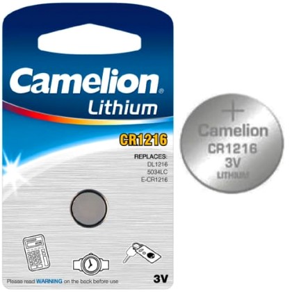 CAMELION CR1216 LITHIUM BATTERY 1 ΤΕΜ.