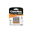 CAMELION RECHARGEABLE BATTERIES AAA MICRO 900MAH (4 PCS)
