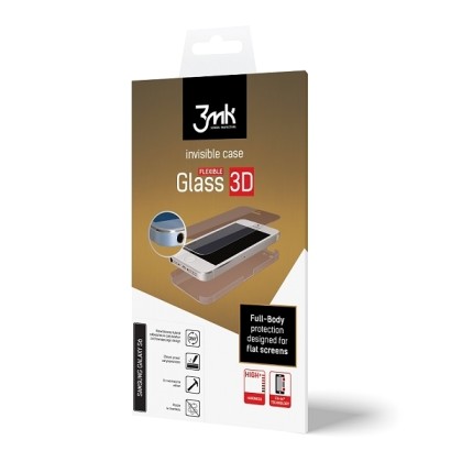 3MK FlexibleGlass 3D Honor View 20/V20 SzkΕ‚o Hybrydowe+Folia HG