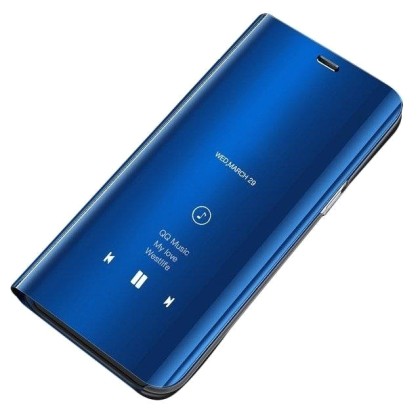 Clear View Case cover for Xiaomi Redmi Note 7 blue