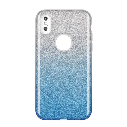 Wozinsky Glitter Case Shining Cover for Samsung Galaxy A50 blue